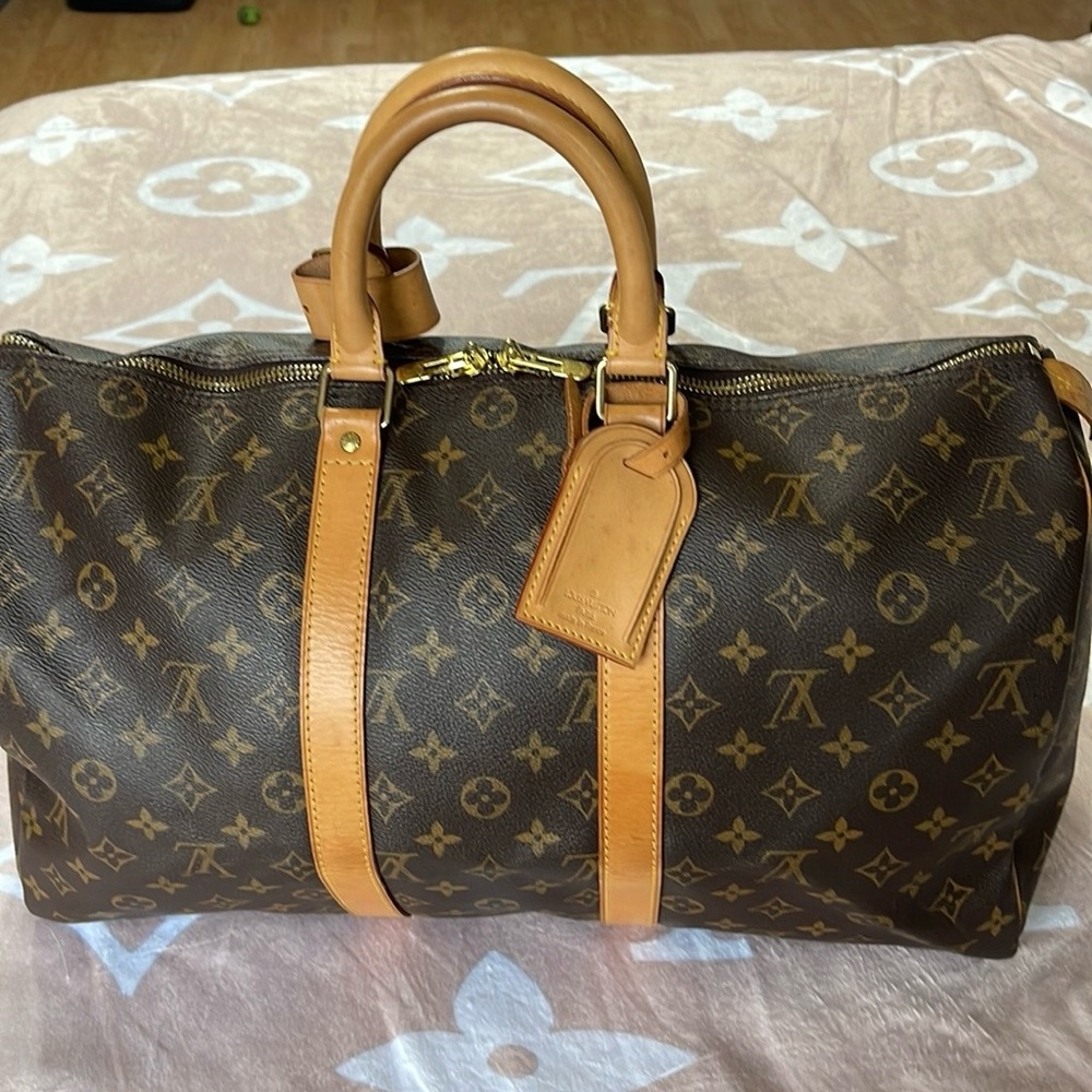 Louis Vuitton Monogram keepall 45 duffel bag